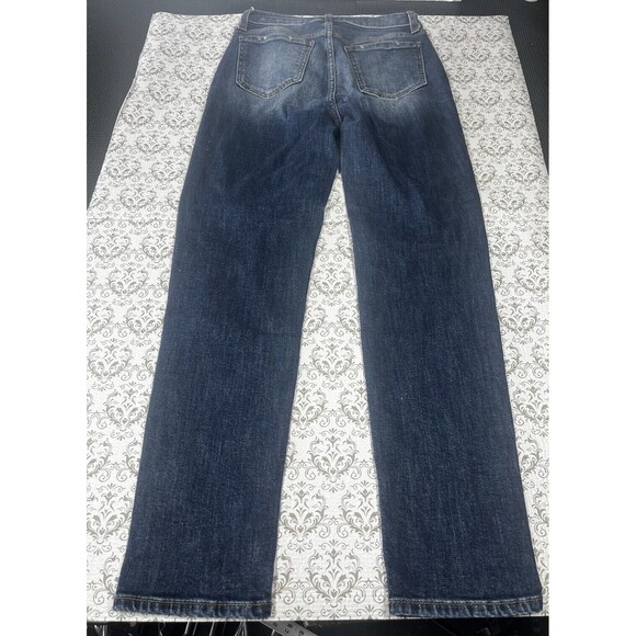 Willow & Root Jeans High Rise The Mom Fit Distressed Women's 25 Blue Pants Denim - Picture 8 of 9
